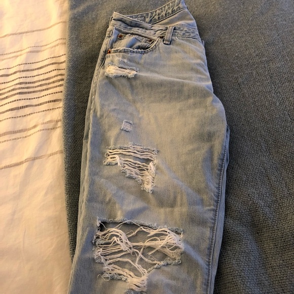 Abercrombie Fitch Jeans Abercrombiefitch Light Wash Dad Jeans Poshmark